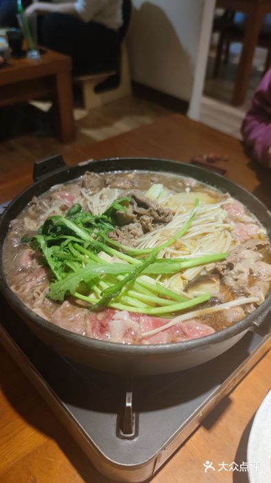 牛玄庵日式寿喜烧·料理店(新源里店)牛肉寿喜烧锅图片