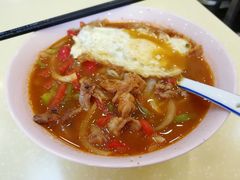 孜然羊肉汤面+荷包蛋-伊鼎牛肉面(潍坊路店)