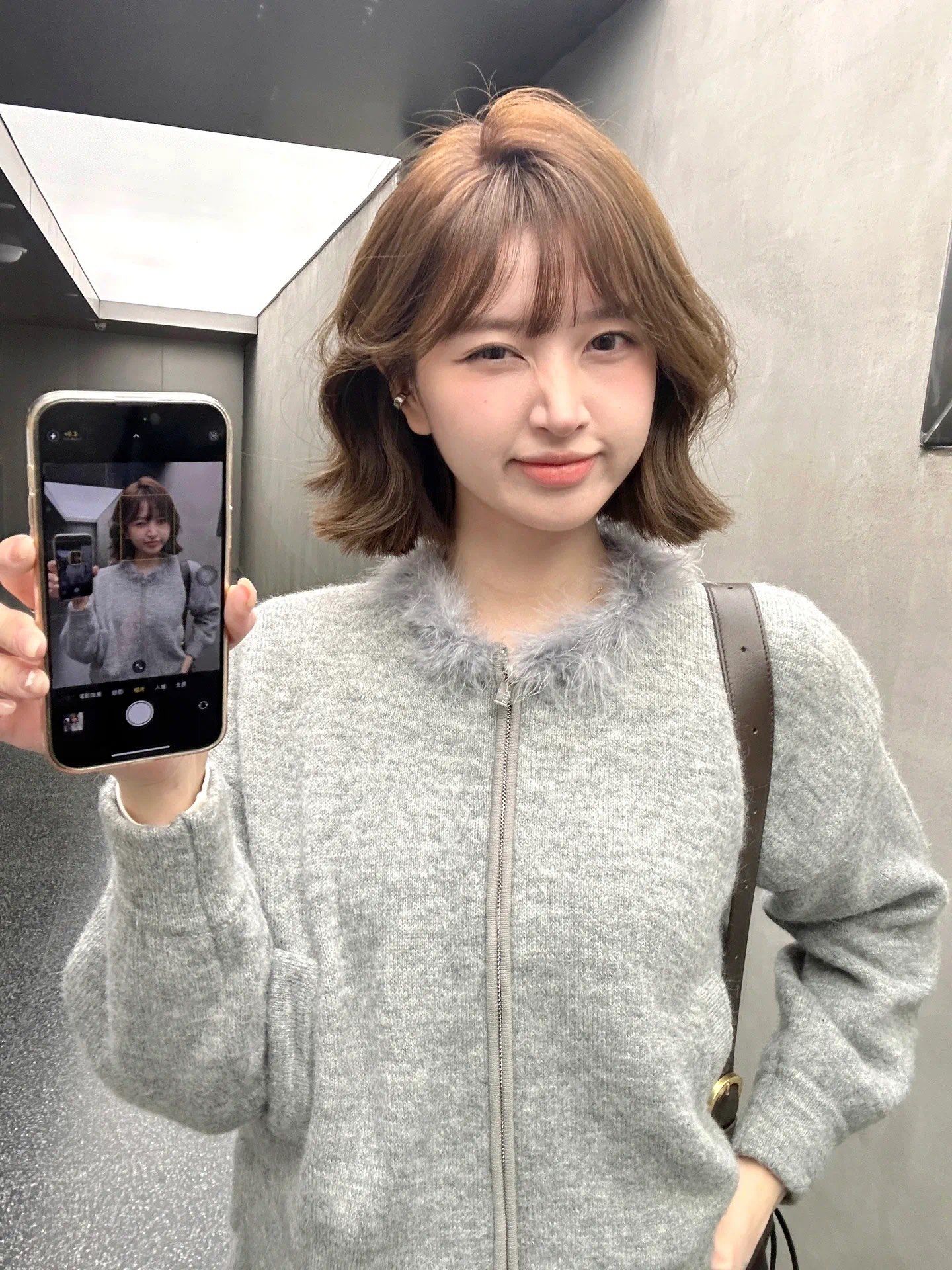 可爱俏皮韩式短发卷