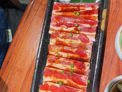 调味猪五花-九田家黑牛烤肉料理(新辰里亚运村店)