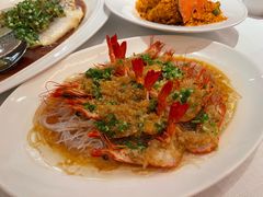 蒜蓉粉丝蒸红虾-醉辉皇上海之巅(上海中心大厦店)