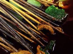 -拈签一笑黄牛肉辣卤串串
