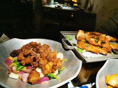 蒜香蜜汁排骨-绿茶餐厅(领展购物广场·中关村店)