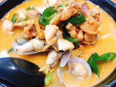 海鲜牛蛙面-台州老六海鲜面馆(上南总店)