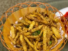 芝麻土豆丝-西大酒店