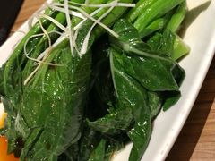 白灼广东菜心-粤港餐厅(禹州商业广场店)