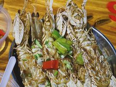椒盐皮皮虾-疍家人黄记海鲜火烧烤