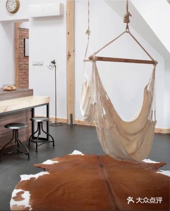 ️倚在吊床上，看着厨房忙碌的他，生活好安逸