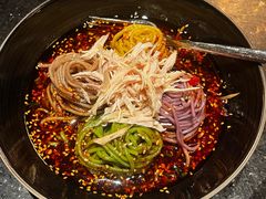 鸡丝拌四色荞麦面-华豫川酒家(大卫城店)