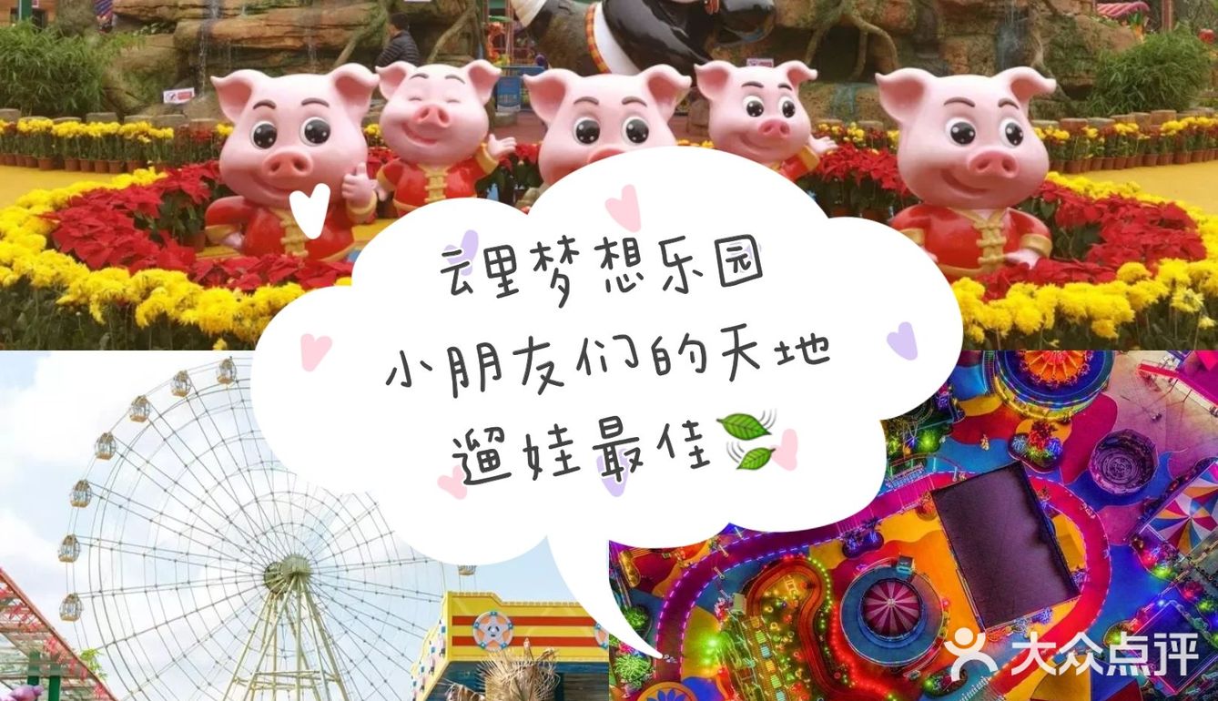 『春日遛娃🍃来梦想乐园吧~』