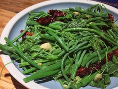 炝炒丝瓜尖-树厨贵州菜(大十字店)