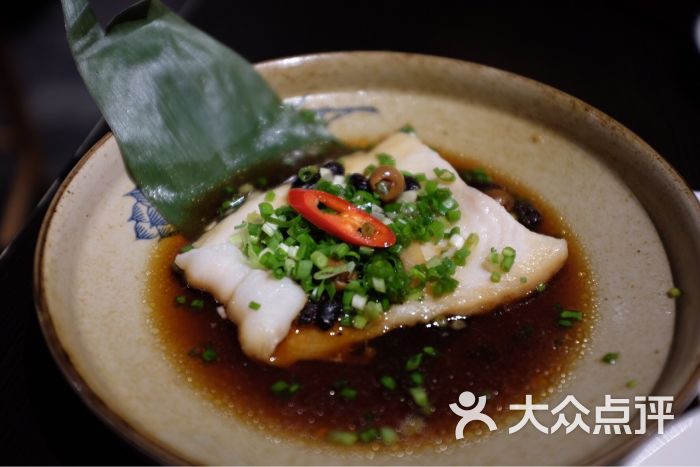 甘树子豉汁蒸鱼