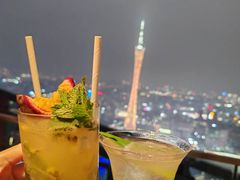 -广州柏悦酒店·悦吧·顶楼露天酒吧