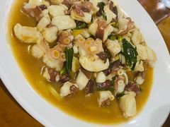 葱油八爪鱼-南海渔家•海鲜•正宗海南菜(海棠湾店)