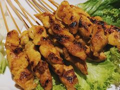 鸡肉沙爹-真浪花园海鲜餐馆