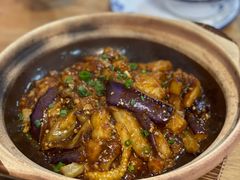 鱼香茄子煲-聚味大牌档·粤菜·啫啫煲·砂锅粥
