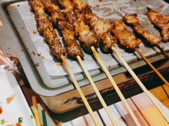 烤羔羊肉串-木屋烧烤(南新店)
