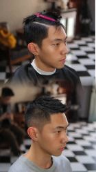 -海文先生国潮烫染男士理发馆