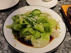白灼生菜-大红门·博山菜(义乌路 海岱楼店)