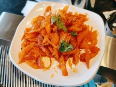拌明太鱼-老熟人烤肉城(马家堡店)