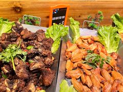 -大漠风炭火烤肉火锅自助餐厅(台山万达店)