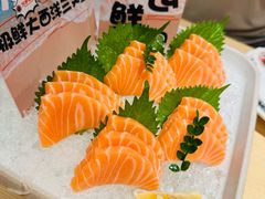 厚切深海三文鱼刺身-万岁寿司(万国店)