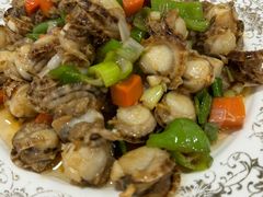 葱爆威海扇贝-威海渔村(静安旗舰店)