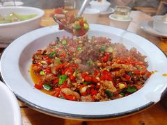 碎红椒炒肉-笨罗卜浏阳菜馆(星沙店)