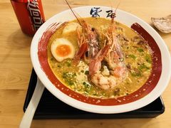 双蛋双虾原汤拉面-雷门拉面·现熬骨汤(凯德来福士店)
