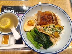 烧鹅拼海南鸡饭套餐-彩虹站·香港烧腊茶餐厅
