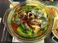 椒麻鸡火锅-满格嗦新疆椒麻鸡火锅.炒米粉(川大江安校区店)