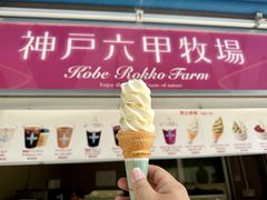特色牛奶冰淇淋-神户六甲牧场(北野本店)