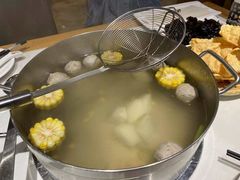 骨汤牛肉丸锅底-焯牛潮汕牛肉火锅(云峰街创始店)