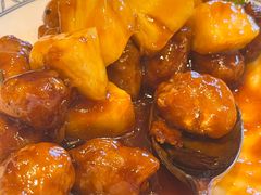 黑蒜菠香咕佬肉-通安客栈中餐厅·何家小馆