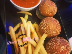 牛肉迷你汉堡-bluefrog蓝蛙(皇庭广场店)