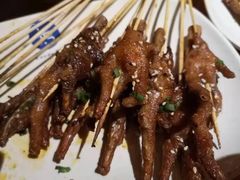 -路边摊小炉子烧烤