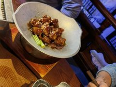 蒜香蜜汁排骨-绿茶餐厅(西湖银泰百货店)