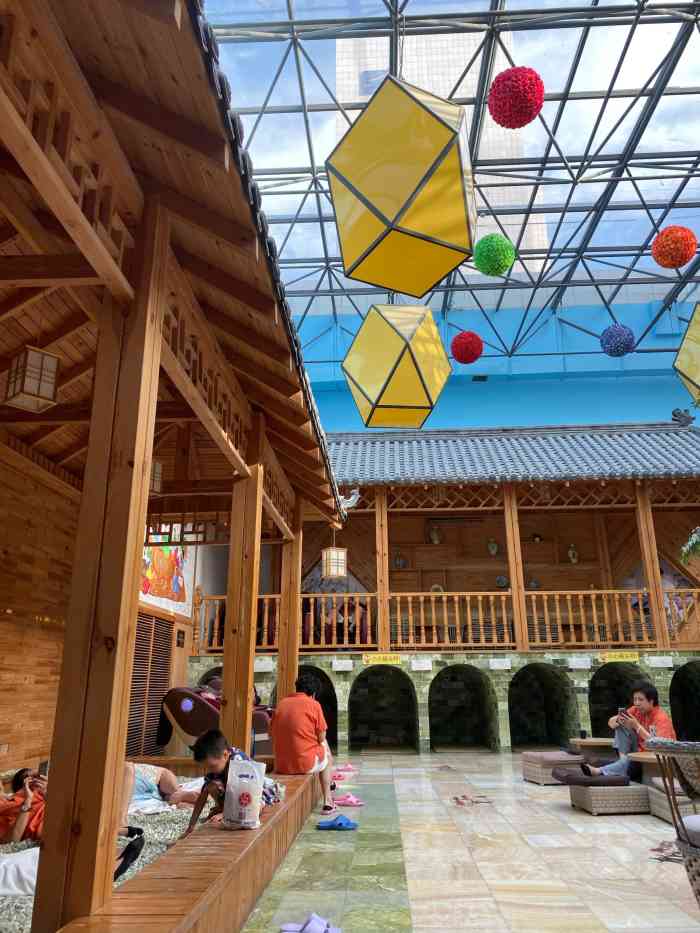 华溪温泉-"以前去可以带水和吃的,现在都不让带了,除.