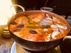海鲜冬阴功汤-CHINCHIN 青青·泰国料理(万象食家店)