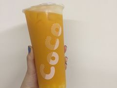 沙棘蜜香绿茶-CoCo都可(东城万达店)