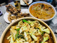 -华盛园卷子王农家菜水库鱼