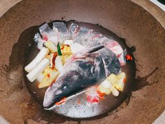青椒紫苏锅-鲜潭蒸汽石锅鱼(五道口购物中心店)