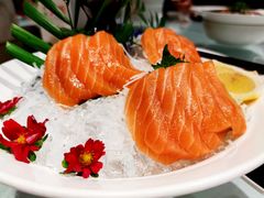 三文鱼拼北极贝刺身-老房子金沙元年川菜食府·花园餐厅(金沙店)