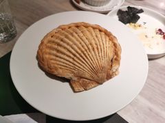香煎北海道扇贝排-壳里西餐厅Coquille Seafood Bistro(蒙自路店)