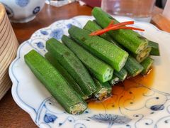 白灼黄秋葵-林四喜·闽南传家菜(鼓浪屿店)