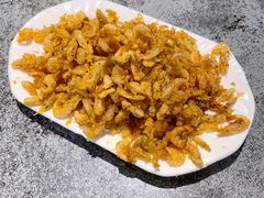 干炸河虾-华盛园卷子王农家菜水库鱼