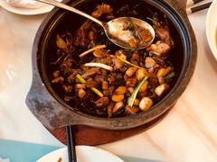 石锅鲍鱼葵花鸡-南山鲜虾面·活鲜小馆·海味大连菜(南山总店)