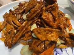 腊八蒜炒猪肝-八大碗·精致东北菜(东陵西路店)
