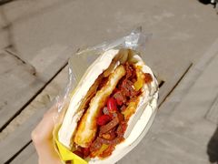 蛋菜夹馍-老马家马蓉蛋菜夹馍·腊牛肉夹馍(回民街店)