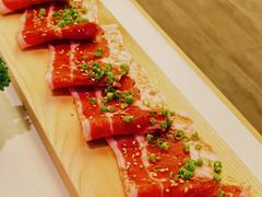 精选调味牛前胸-千寻山野烤肉(中关村店)